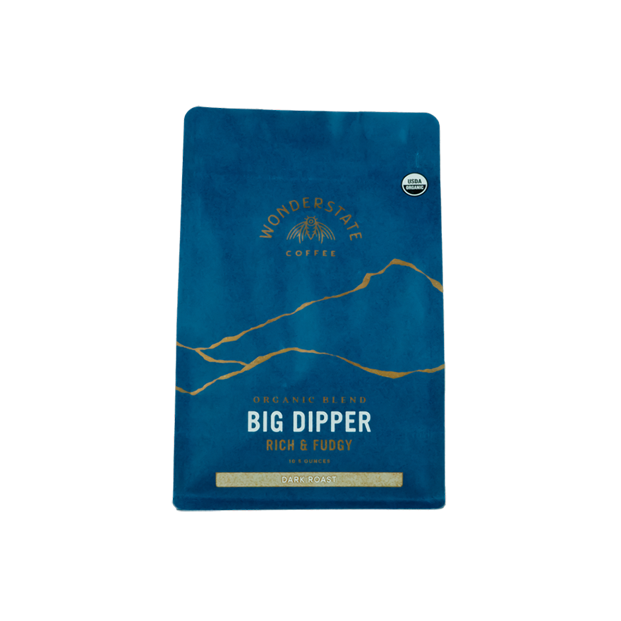 Organic Big Dipper 10.5 oz - Fresh Coffee Selection for Daily Routines