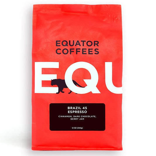 Brazil 45 Espresso 12 oz - Compact Coffee Press for Fresh Brewing