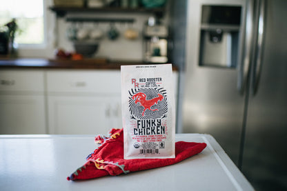 Organic Funky Chicken - Fresh Coffee Selection for Daily Routines