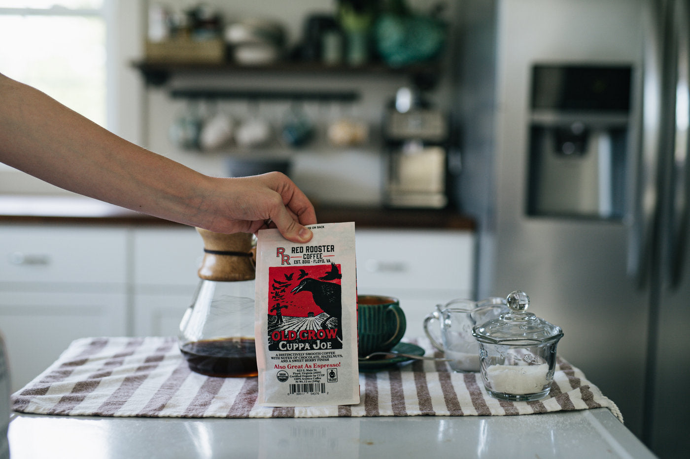 Organic Old Crow Cuppa Joe - Fresh Coffee Selection for Daily Routines