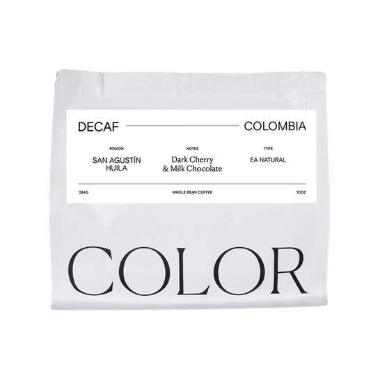 Decaf Colombia San Agustin 10 oz - Fresh Coffee Selection for Daily Routines