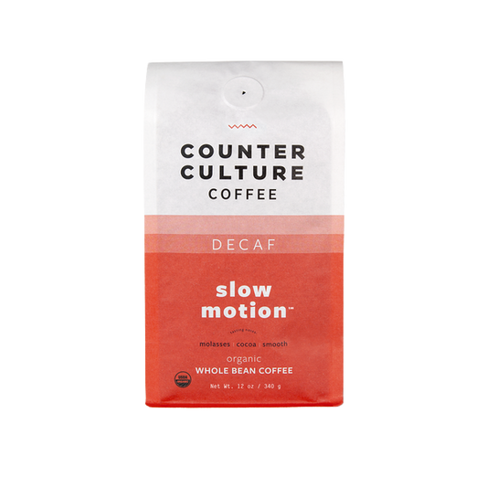Slow Motion - Decaf 12 oz - Fresh Coffee Selection for Daily Routines