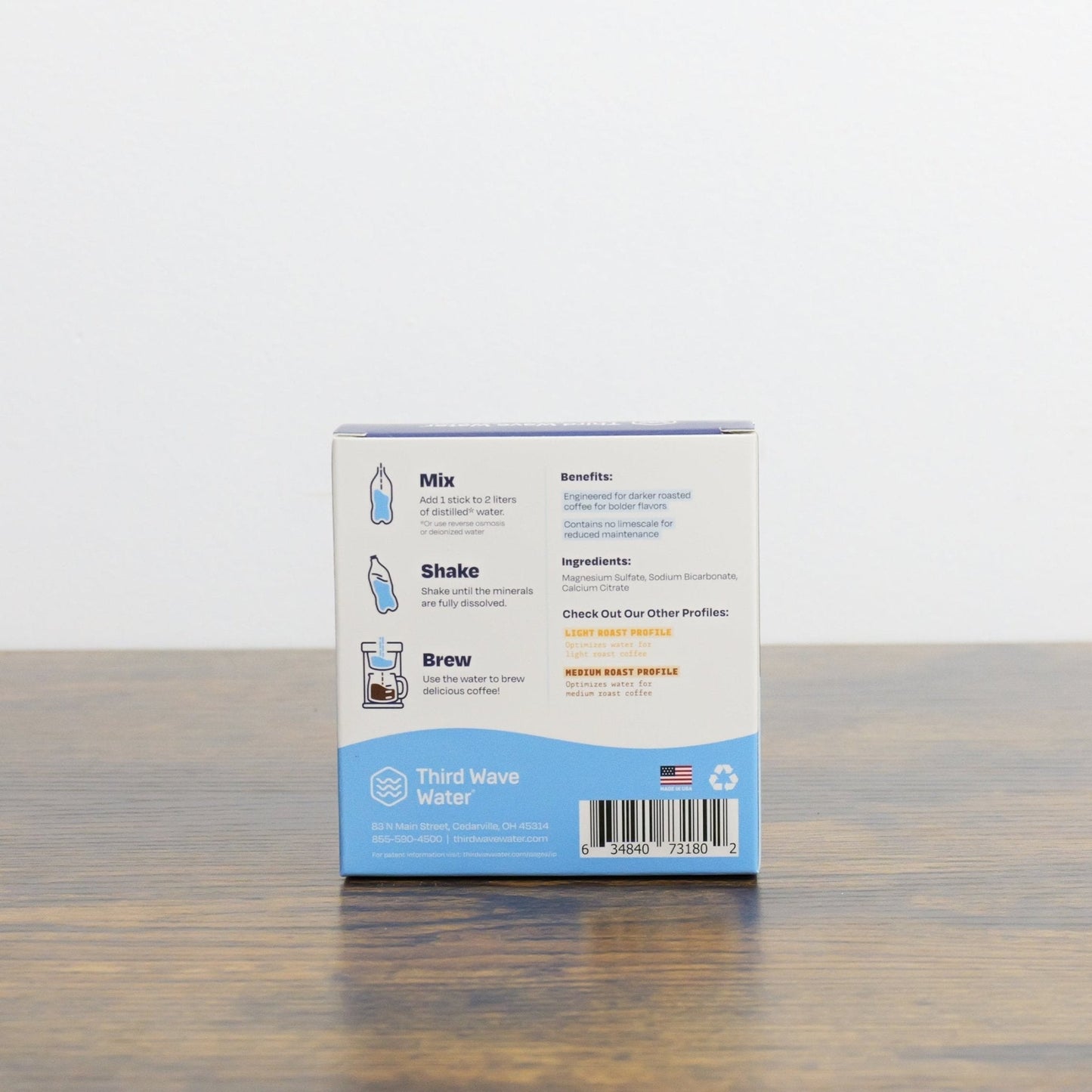 Dark Roast Profile - Coffee Brewing Add-On for Home and Travel