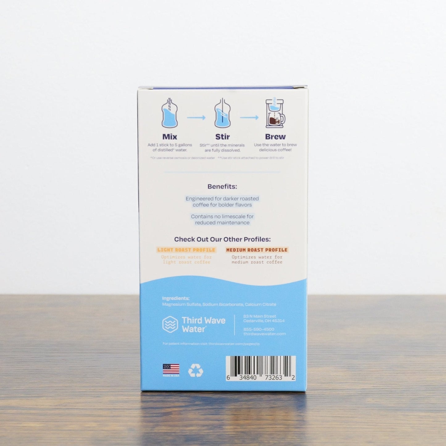 Dark Roast Profile - Coffee Brewing Add-On for Home and Travel