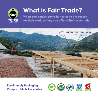 Downtown Blend Organic & Fair Trade - Fresh Coffee Selection for Daily Routines