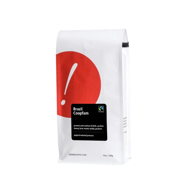 Brazil Coopfam Certified Fairtrade 2 lb - Fresh Coffee Selection for Daily Routines