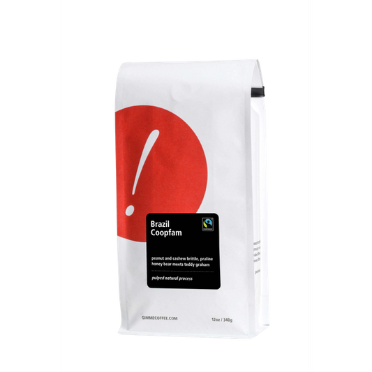 Brazil Coopfam Certified Fairtrade 2 lb - Fresh Coffee Selection for Daily Routines