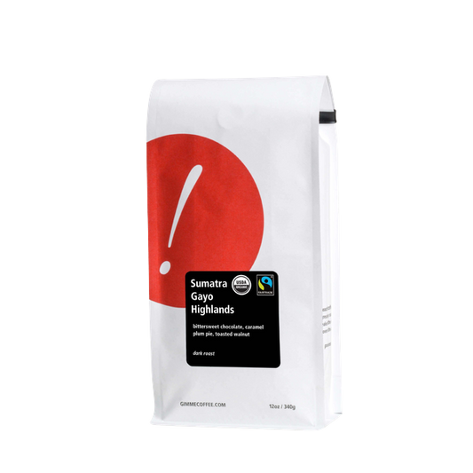 Sumatra Gayo Highlands Dark Roast FT Organic 12 oz - Fresh Coffee Selection for Daily Routines