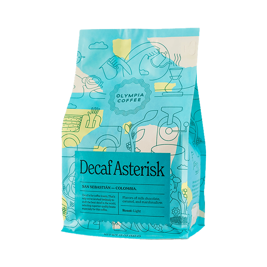 Decaf Asterisk 2 lb - Fresh Coffee Selection for Daily Routines