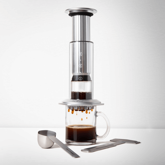 AeroPress Coffee Maker - Premium - Compact Coffee Press for Fresh Brewing