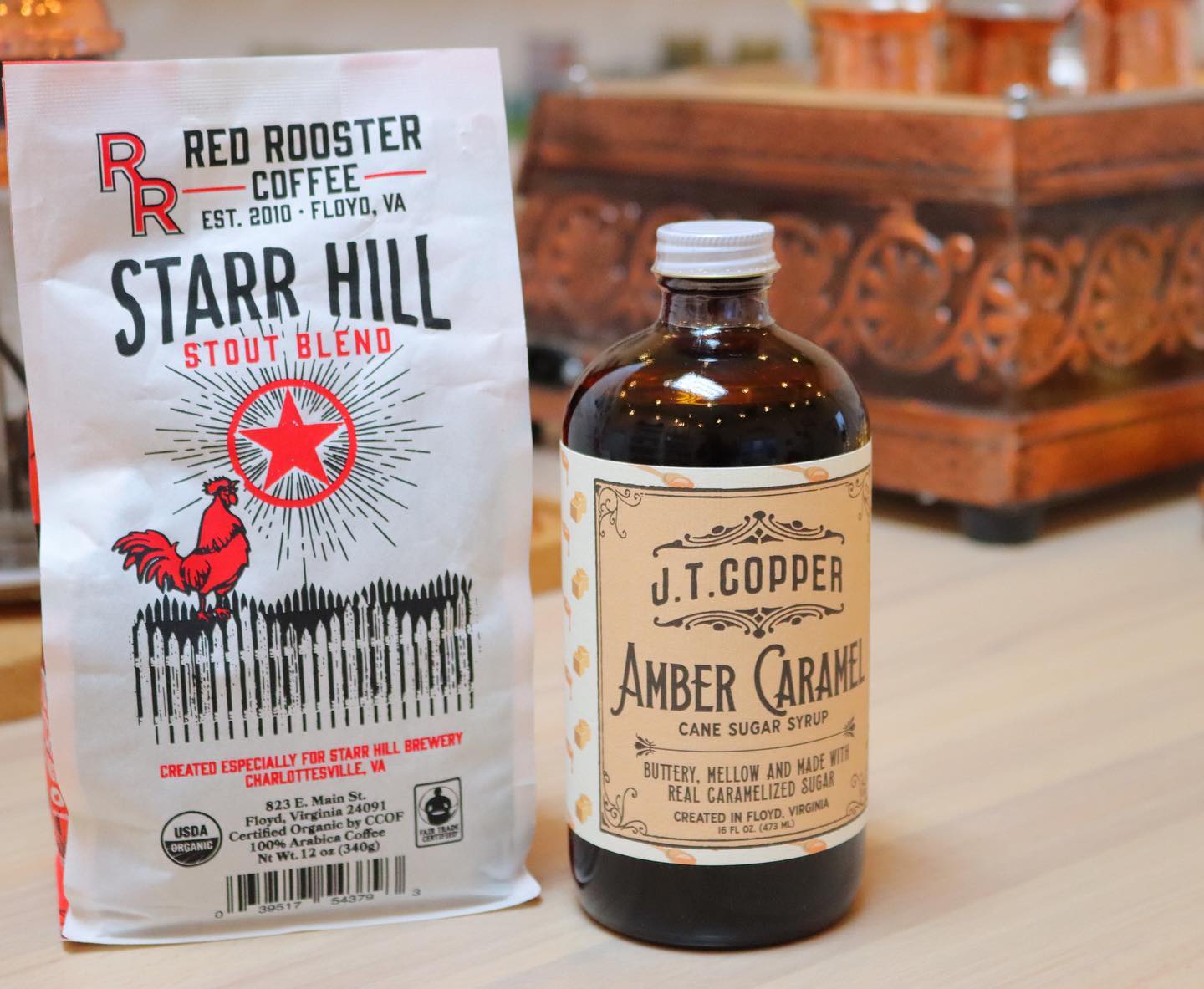 Organic Starr Hill Stout Blend - Fresh Coffee Selection for Daily Routines